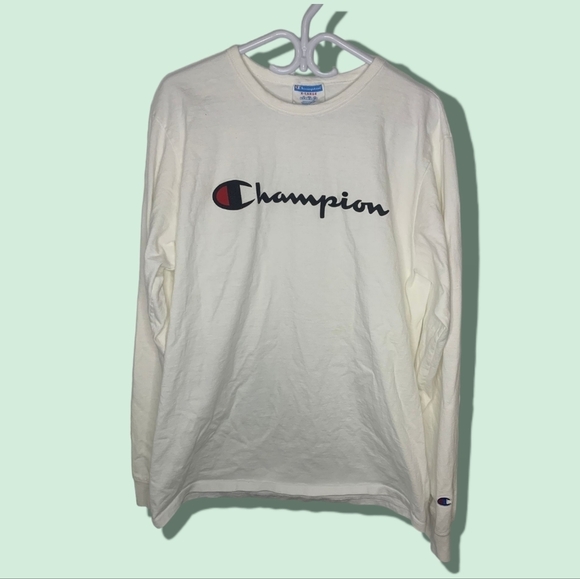 Champion Heritage Script Long Sleeve Shirt XL - Picture 1 of 5
